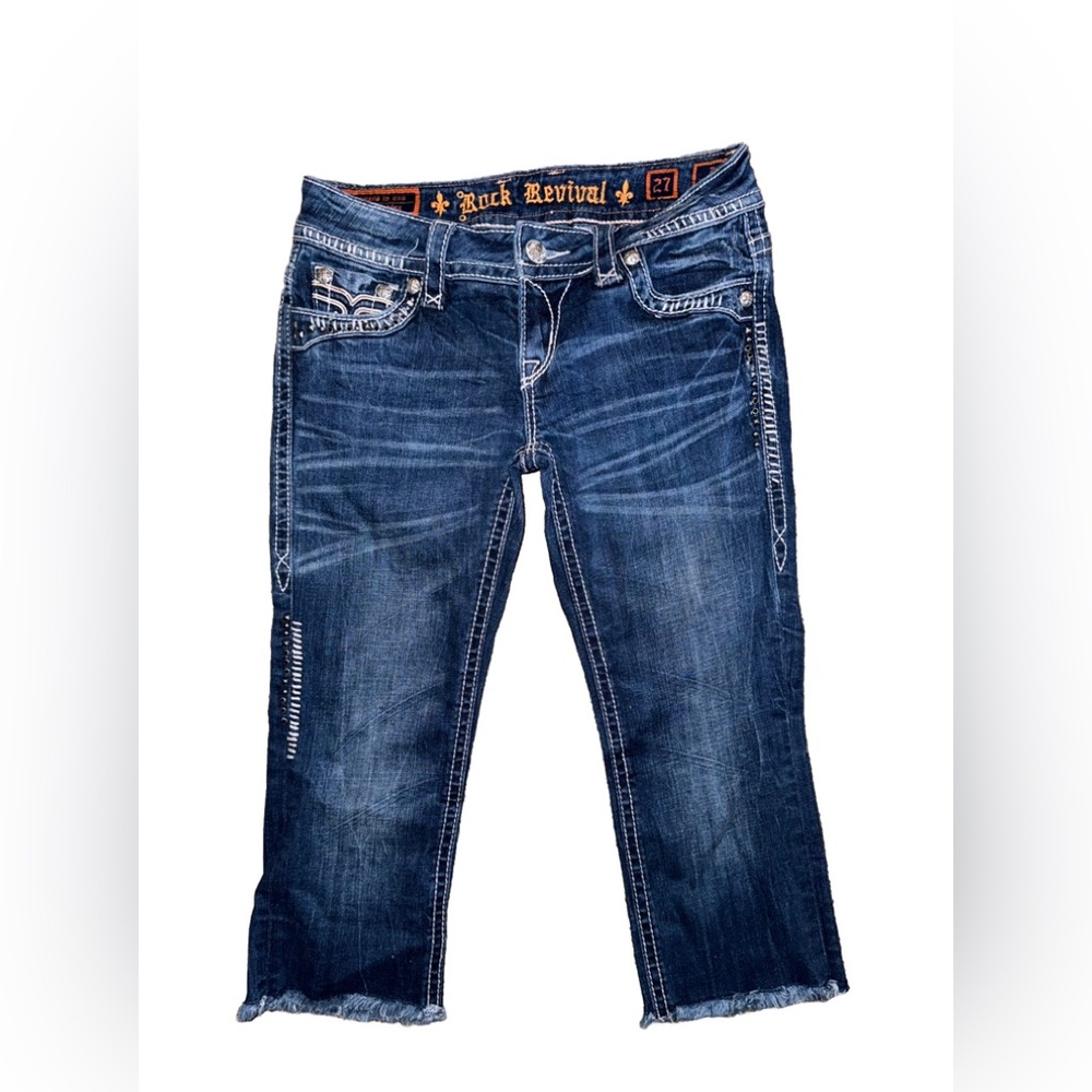Rock Revival Capri Jeans Size 27